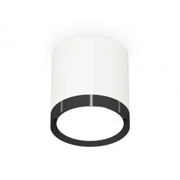 Комплект накладного светильника XS8141002 SWH/PBK белый песок/черный полированный GX53 (C8141, N8113) от NovaLamp