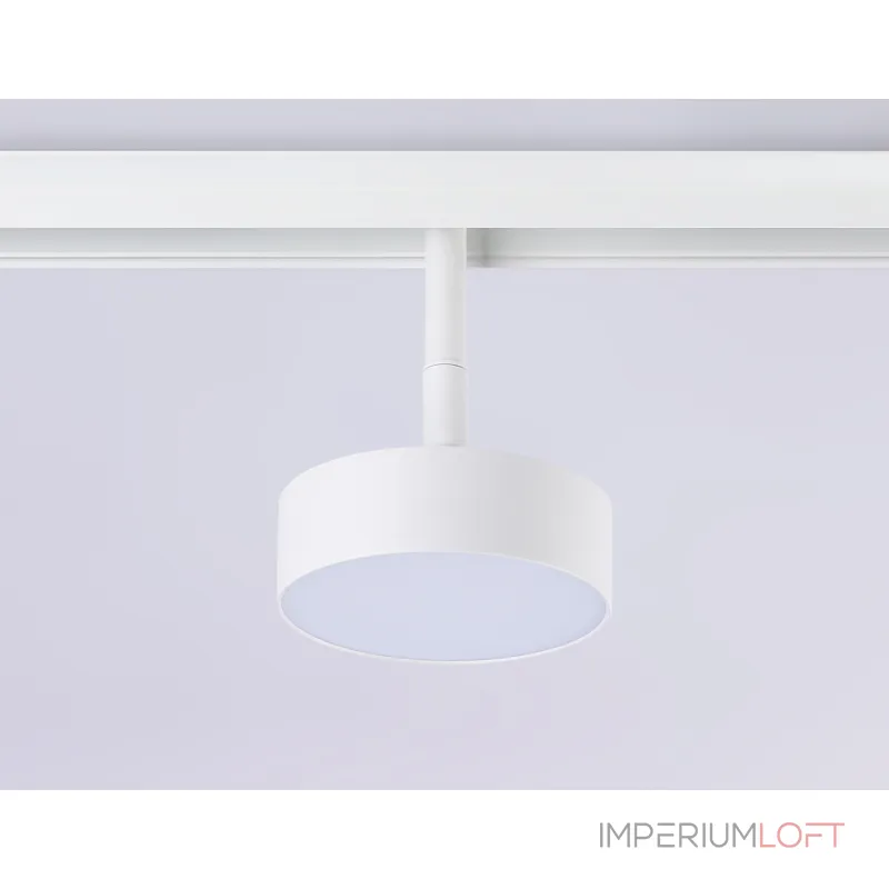 Светильник светодиодный трековый для шинопровода Magnetic GL3852 WH белый IP20 12W 4200K 48V D95*30 от NovaLamp