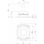 Встраиваемый светильник Elektrostandard Renzo a067523