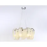 Подвесная люстра с хрусталем TR5377/8 CH/CL хром/прозрачный E14*8 max 40W D600*300 от NovaLamp
