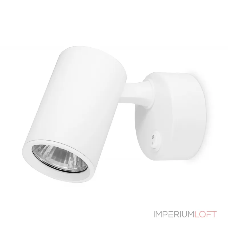 Накладной поворотный спот с выключателем TA1291 WH белый GU10 max 12W 87*55*138 от NovaLamp Накладной поворотный спот с выключателем TA1291 WH белый GU10 max 12W 87*55*138 от NovaLamp