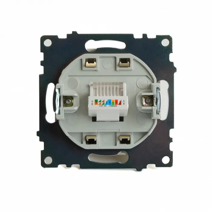 Розетка Ethernet RJ-45 без рамки Stekker Катрин 49227 от ImperiumLoft