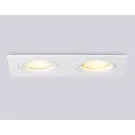Светильник встраиваемый TN102460/2 WH белый GU5.3 160*81*28 от NovaLamp