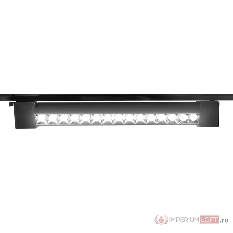 Трековый однофазный светодиодный светильник GL6690 BK черный LED 18W 4200K 24° от NovaLamp