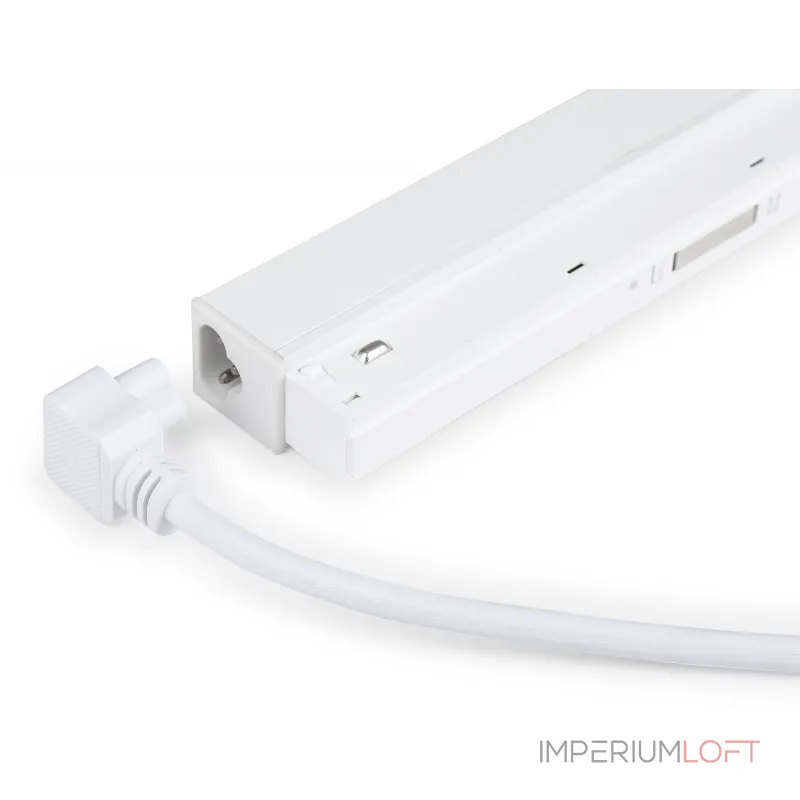 Блок питания внутренний с вводом питания для шинопровода Magnetic GL3652 WH белый IP20 200W 48V 260*45*23 от NovaLamp