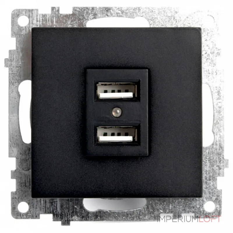 Розетка USB без рамки Stekker Катрин 39616 Розетка USB без рамки Stekker Катрин 39616
