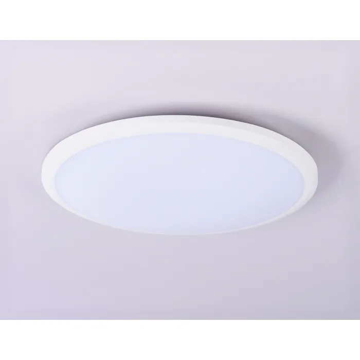 Потолочный светодиодный светильник FZ1231 WH белый IP44 42W 6400К D370*55 (Без ПДУ) от NovaLamp