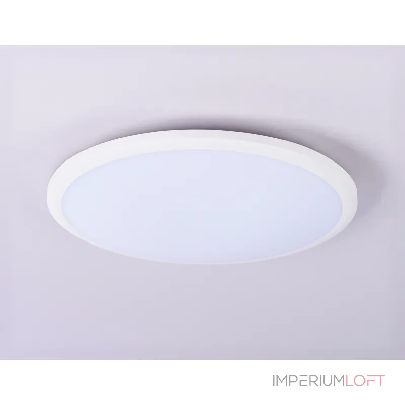 Потолочный светодиодный светильник FZ1231 WH белый IP44 42W 6400К D370*55 (Без ПДУ) от NovaLamp