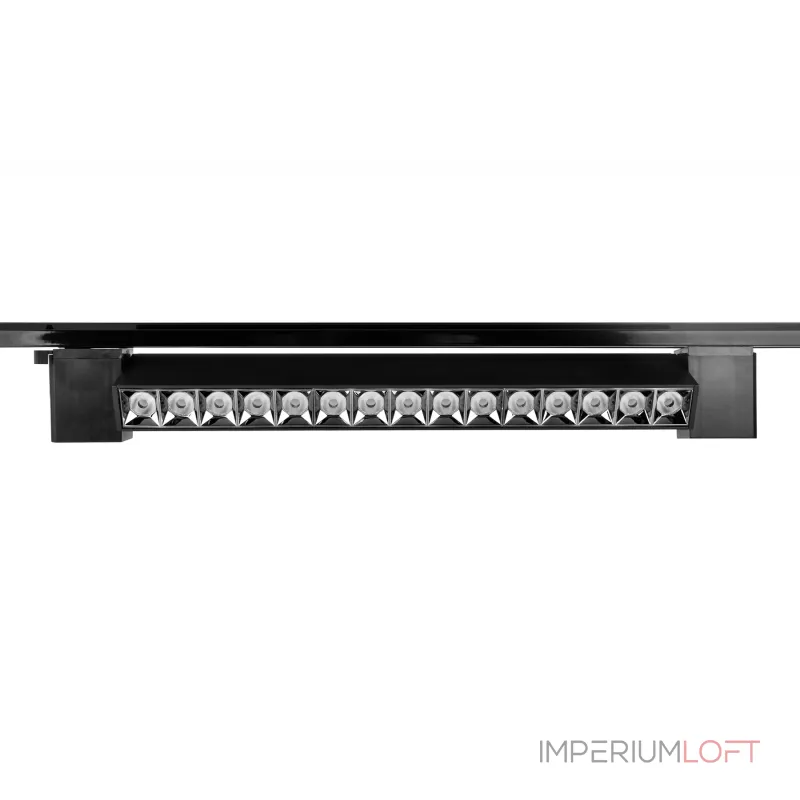 Трековый однофазный светодиодный светильник GL6690 BK черный LED 18W 4200K 24° от NovaLamp