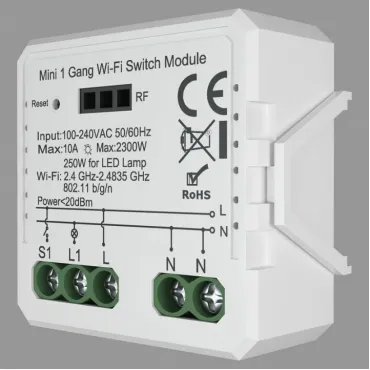 Конвертер Wi-Fi для смартфонов и планшетов Denkirs Relay RL1001-SM Конвертер Wi-Fi для смартфонов и планшетов Denkirs Relay RL1001-SM