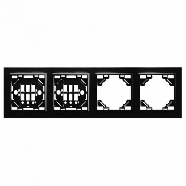 Рамка на 4 поста Stekker Эрна 39485 Рамка на 4 поста Stekker Эрна 39485