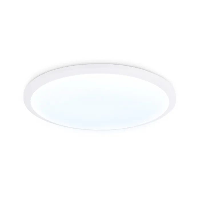 Потолочный светодиодный светильник FZ1231 WH белый IP44 42W 6400К D370*55 (Без ПДУ) от NovaLamp