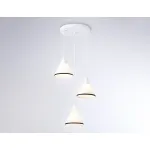 Подвесной светильник TR3167/3 WH/BK белый/черный E27/3 max 60W D360*1000 от NovaLamp