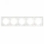 Рамка на 5 постов Stekker PFR00-7005-01 39796