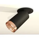 Комплект встраиваемого поворотного светильника XM6323205 SBK/PPG черный песок/золото розовое полированное MR16 GU5.3 (A2242, C6323, N6135) от NovaLamp Комплект встраиваемого поворотного светильника XM6323205 SBK/PPG черный песок/золото розовое полированное MR16 GU5.3 (A2242, C6323, N6135) от NovaLamp