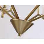 Подвесная люстра TR3233/6+3 BS/FR латунь/белый матовый E14 max 40W D730*720 от NovaLamp