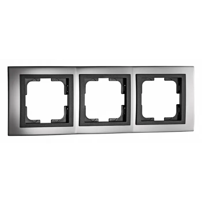 Рамка на 3 поста Mono Electric Chrome 106-420000-162 от ImperiumLoft