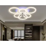 Светильник светодиодный потолочный FA3844/3+3 WH белый 102W 3000K-6400K+RGB D670*115 (ПДУ РАДИО 2.4G) от NovaLamp