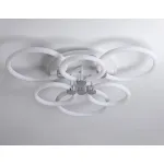 Светильник светодиодный потолочный FA3844/3+3 WH белый 102W 3000K-6400K+RGB D670*115 (ПДУ РАДИО 2.4G) от NovaLamp