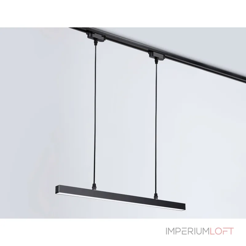 Светильник светодиодный трековый GL6785 BK черный LED 24W 3000K 600*22*1025 от NovaLamp