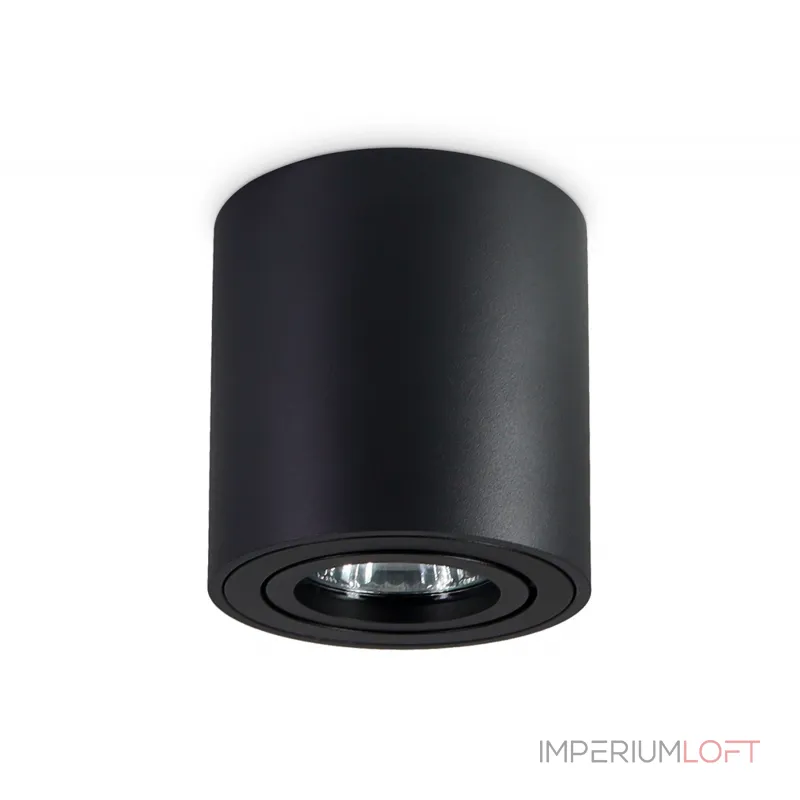 Накладной точечный поворотный светильник TN22702 BK черный GU5.3 D80*84 от NovaLamp