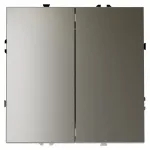 Выключатель двухклавишный без рамки Voltum S70 VLS020104 от ImperiumLoft