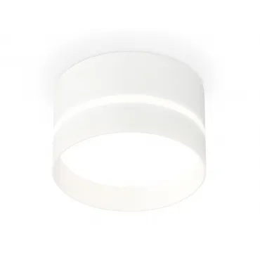 Комплект накладного светильника с акрилом XS8101020 SWH/FR белый песок/белый матовый GX53 (C8101, N8461)