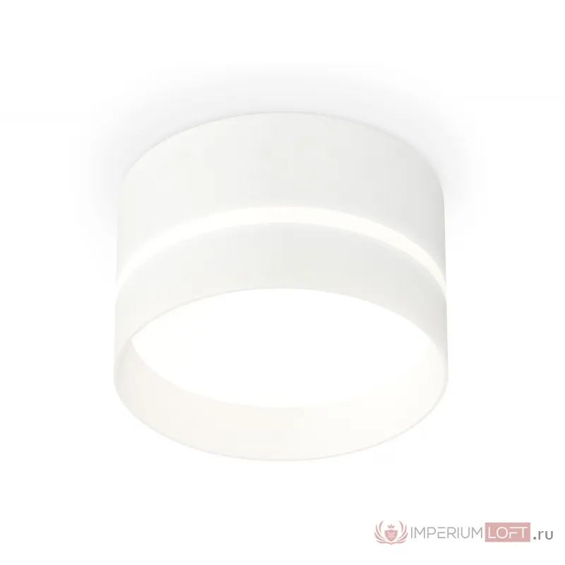 Комплект накладного светильника с акрилом XS8101020 SWH/FR белый песок/белый матовый GX53 (C8101, N8461) от NovaLamp
