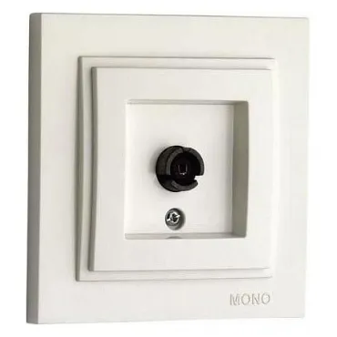 ТВ-розетка проходная Mono Electric Despina 102-010005-137 ТВ-розетка проходная Mono Electric Despina 102-010005-137
