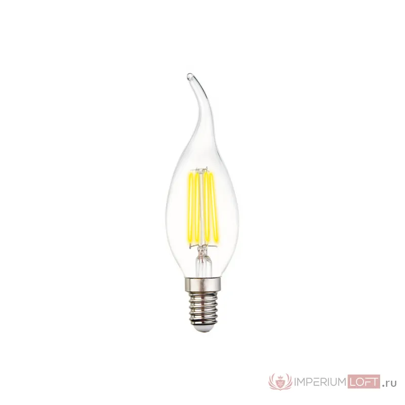 Светодиодная лампа Filament LED C37L-F 6W E14 4200K (60W) от NovaLamp