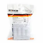 Выключатель одноклавишный с подсветкой без рамки Stekker Катрин 49022 от ImperiumLoft