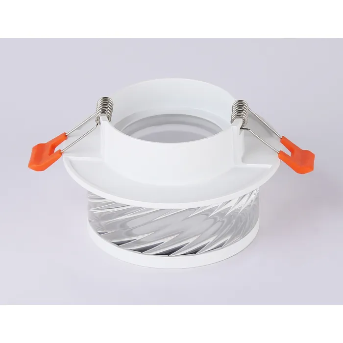 Встраиваемый светильник TN1251 SWH/CL белый песок/прозрачный GU5.3 D98*58 от NovaLamp