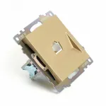 Розетка Ethernet RJ-45 без рамки Stekker Катрин 49227 от ImperiumLoft