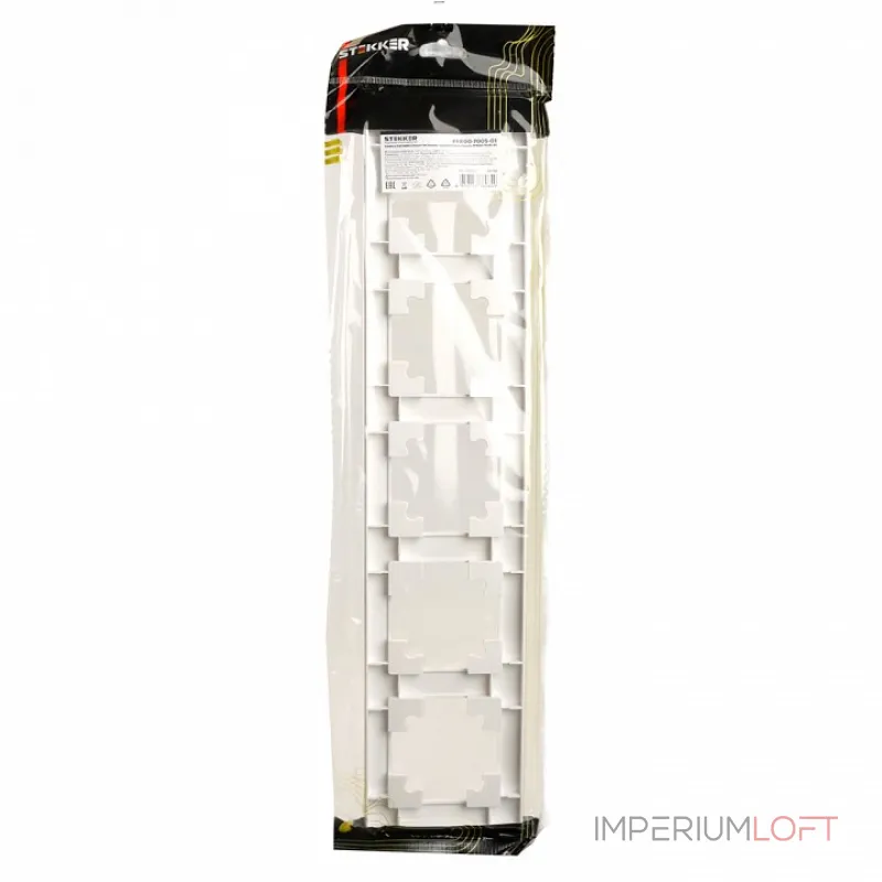 Рамка на 5 постов Stekker PFR00-7005-01 39796 Рамка на 5 постов Stekker PFR00-7005-01 39796
