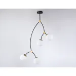 Подвесной светильник TR2575/4 BK/SB черный/бронза E27/4 max 60W D790*1120 от NovaLamp