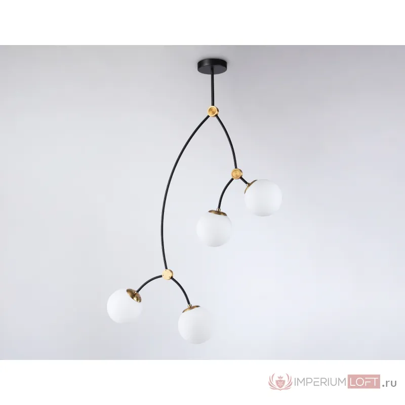 Подвесной светильник TR2575/4 BK/SB черный/бронза E27/4 max 60W D790*1120 от NovaLamp