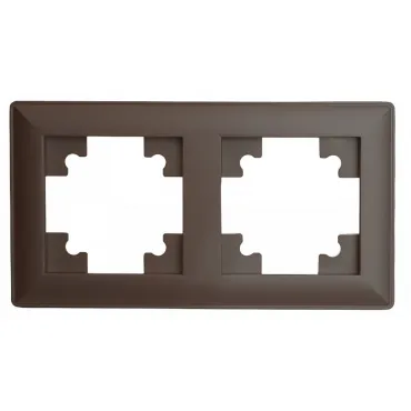 Рамка на 2 поста Stekker PFR00-7002-04 39818 Рамка на 2 поста Stekker PFR00-7002-04 39818