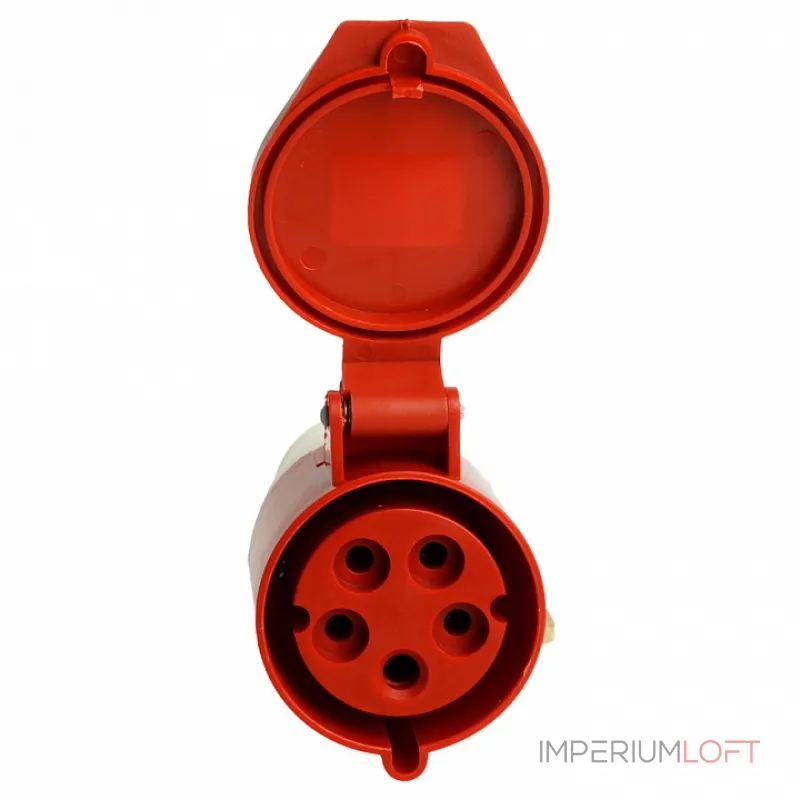 Розетка переносная разборная 3P+P с крышкой Stekker ST 49443 от ImperiumLoft