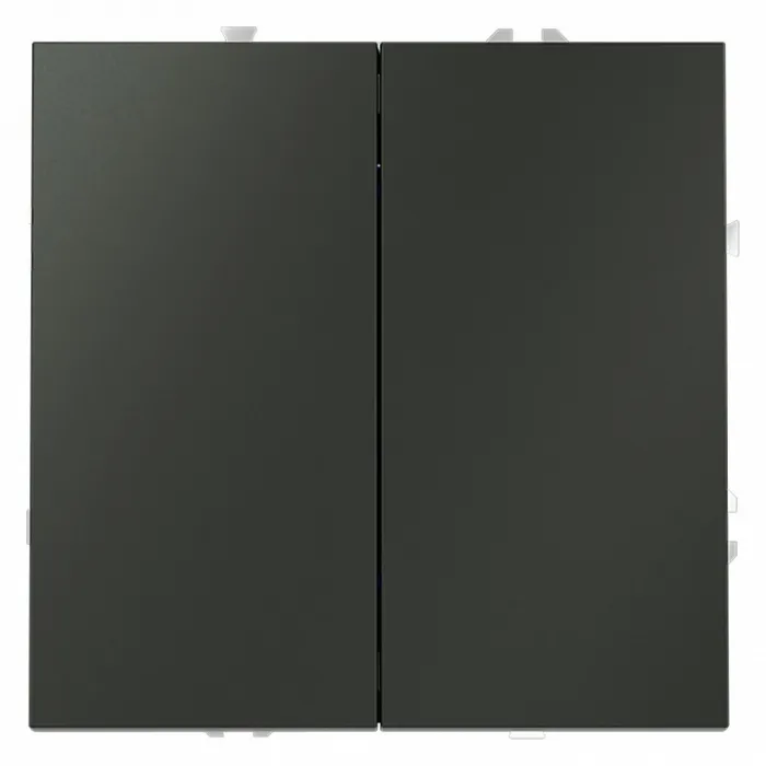 Выключатель двухклавишный без рамки Voltum S70 VLS020606 от ImperiumLoft