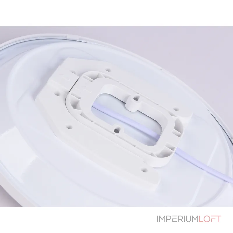 Потолочный светодиодный светильник FZ1231 WH белый IP44 42W 6400К D370*55 (Без ПДУ) от NovaLamp