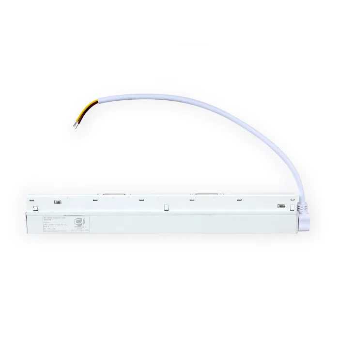 Блок питания внутренний с вводом питания для шинопровода Magnetic GL3652 WH белый IP20 200W 48V 260*45*23 от NovaLamp