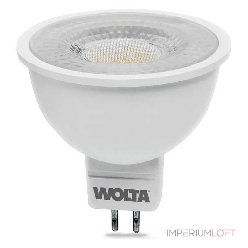 Лампа светодиодная Wolta GU5.3 10Вт 4000K WSTD-MR16-220V10W4KGU5.3-L