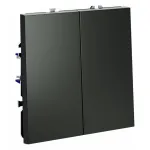 Выключатель двухклавишный без рамки Voltum S70 VLS020606 от ImperiumLoft