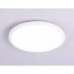 Потолочный светодиодный светильник FZ1231 WH белый IP44 42W 6400К D370*55 (Без ПДУ) от NovaLamp