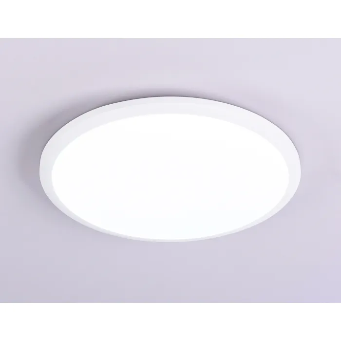 Потолочный светодиодный светильник FZ1231 WH белый IP44 42W 6400К D370*55 (Без ПДУ) от NovaLamp
