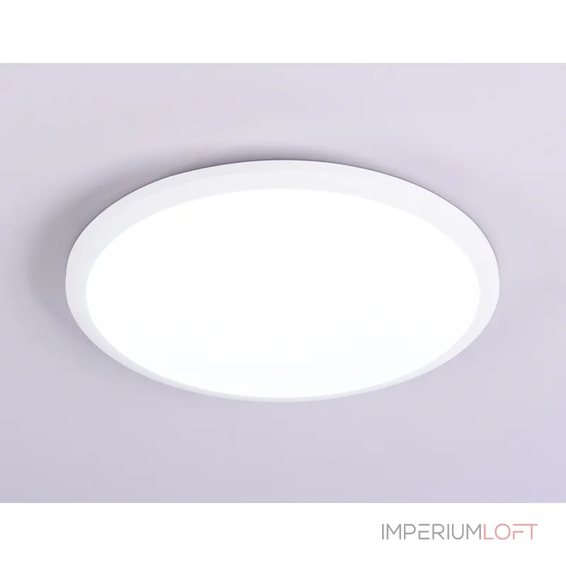 Потолочный светодиодный светильник FZ1231 WH белый IP44 42W 6400К D370*55 (Без ПДУ) от NovaLamp