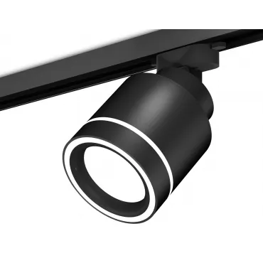 Комплект трекового светильника с акрилом XT8111003 SBK/FR черный песок/белый матовый GX53 (A2526, A2106, C8111, N8434) от NovaLamp