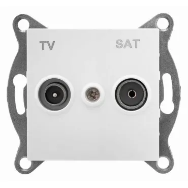 ТВ-розетка и SAT-розетка оконечная без рамки Gusi Electric UGRA С11TS1-028 ТВ-розетка и SAT-розетка оконечная без рамки Gusi Electric UGRA С11TS1-028
