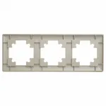 Рамка на 3 поста Stekker PFR00-7003-02 39804