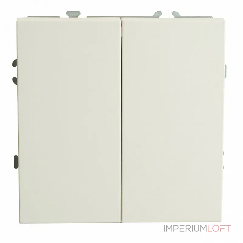 Выключатель двухклавишный без рамки Stekker RSW10-5107-01 49869 Выключатель двухклавишный без рамки Stekker RSW10-5107-01 49869